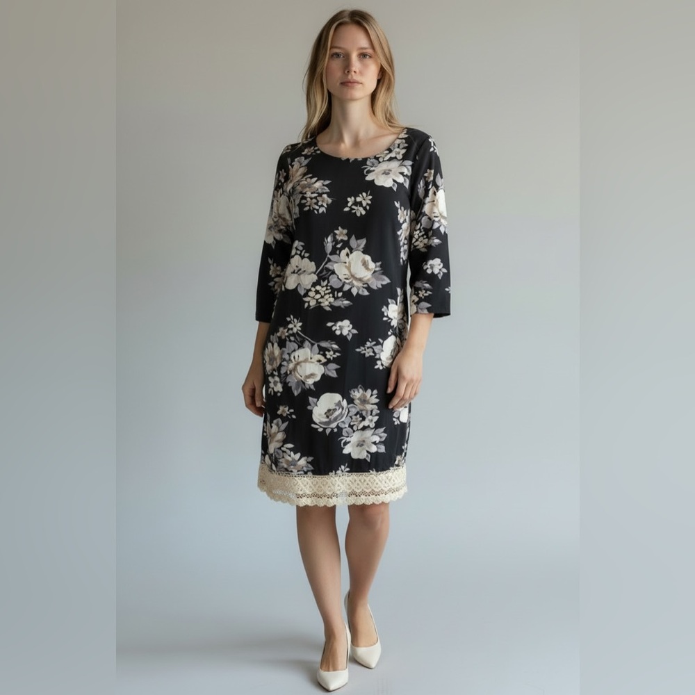 Bloom in Style – Women’s Floral Dress Size XS | Elegant, Comfortable & Trendy.